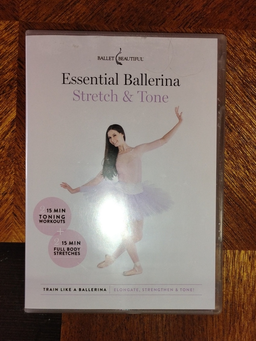 Essential Ballerina Stretch & Tone DVD - White/Purple